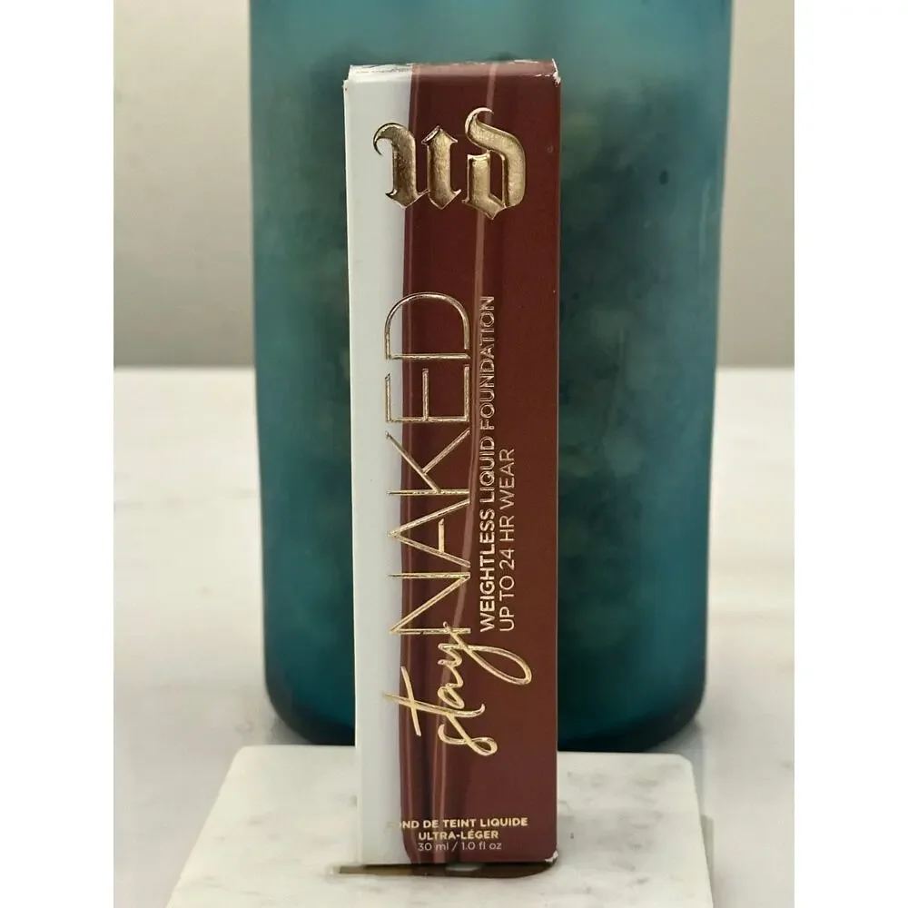 Urban Decay Stay Naked Foundation 70WR Deep Warm Red NIB Vegan Discontinued HTF